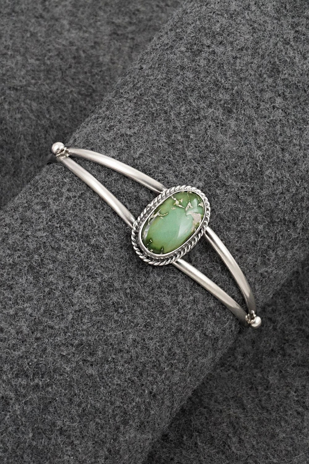 Turquoise & Sterling Silver Bracelet - Rosemary Saunders