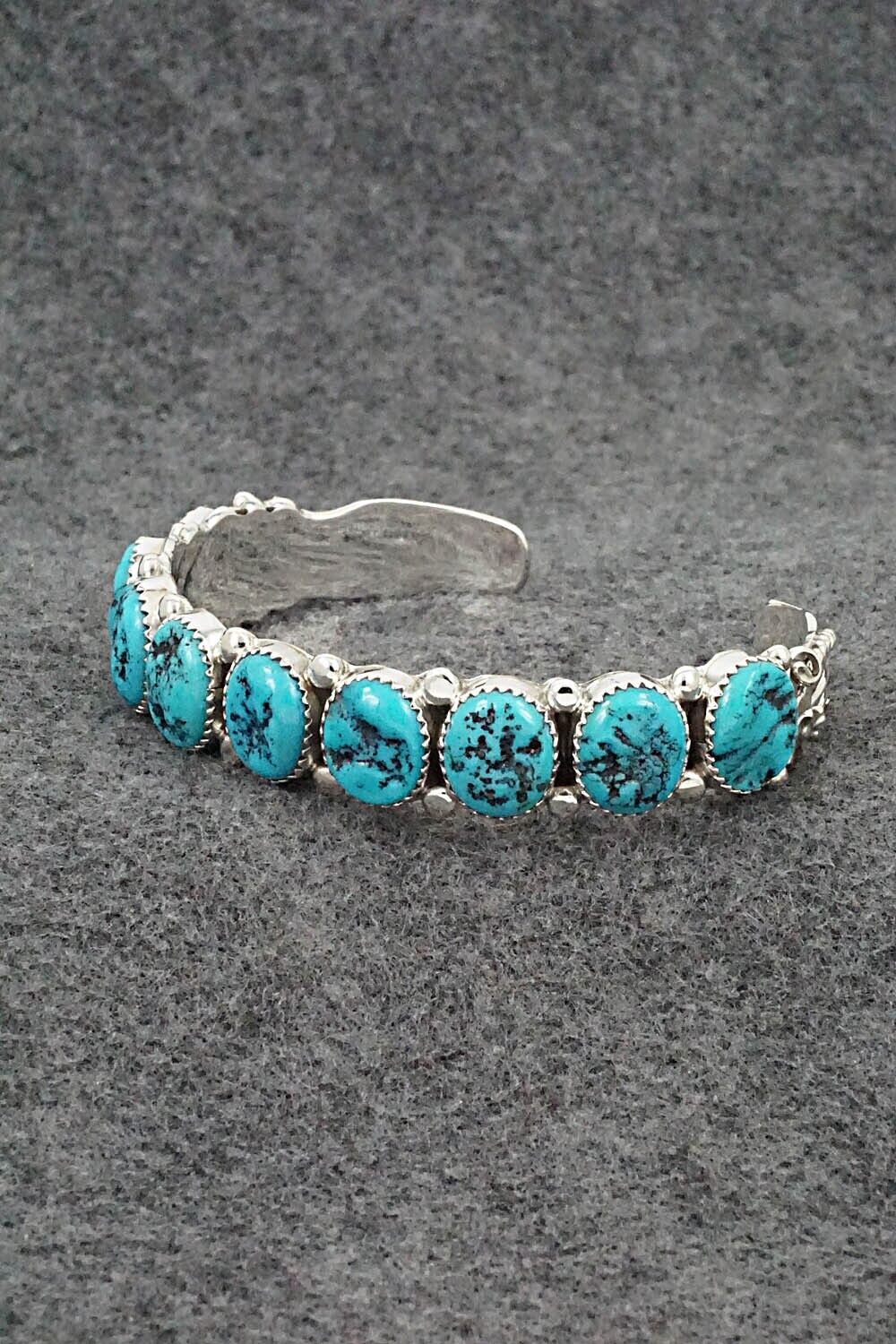 Turquoise & Sterling Silver Bracelet - Martin Muskett