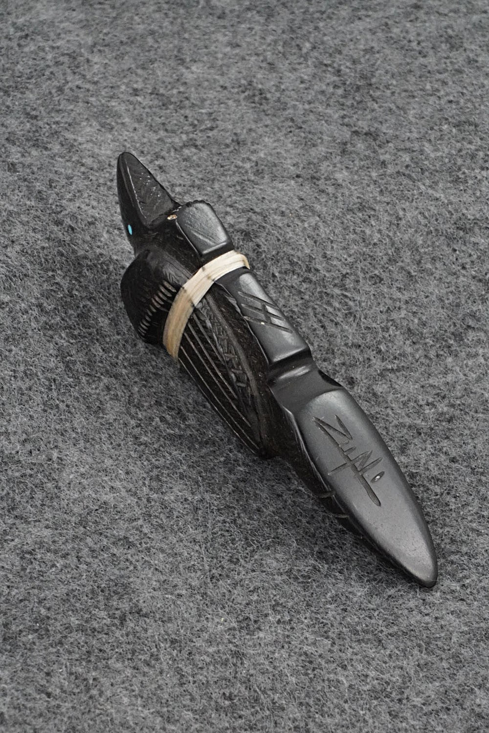 Crow Zuni Fetish Carving - Herb Halate