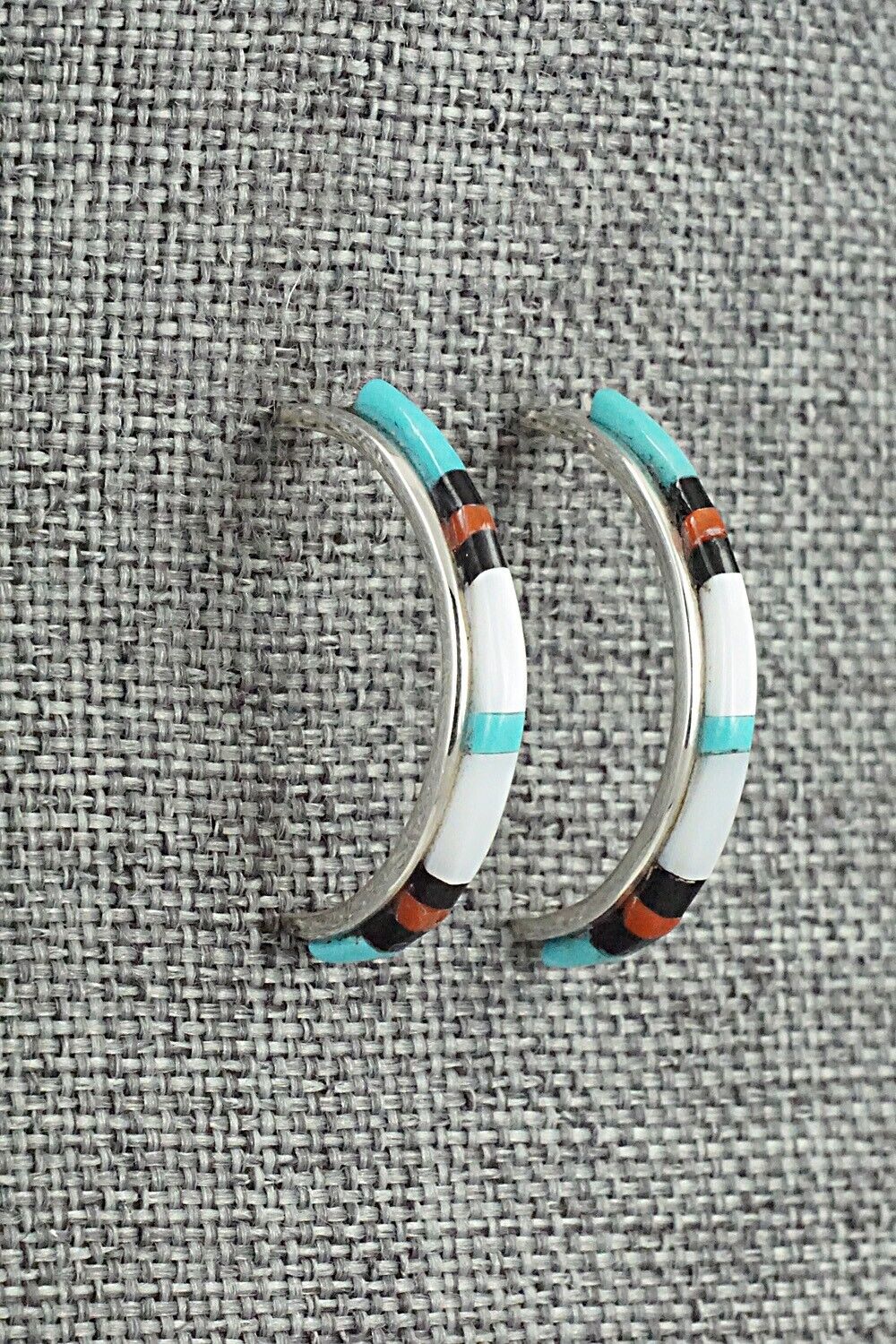 Multi-Stone & Sterling Silver Earrings - Jeannette Chavez