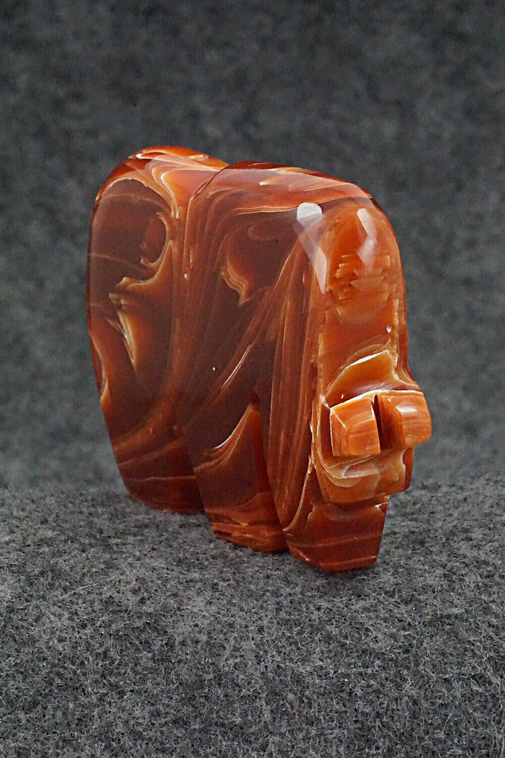 Bear Zuni Fetish Carving - Bernard Laiwakete