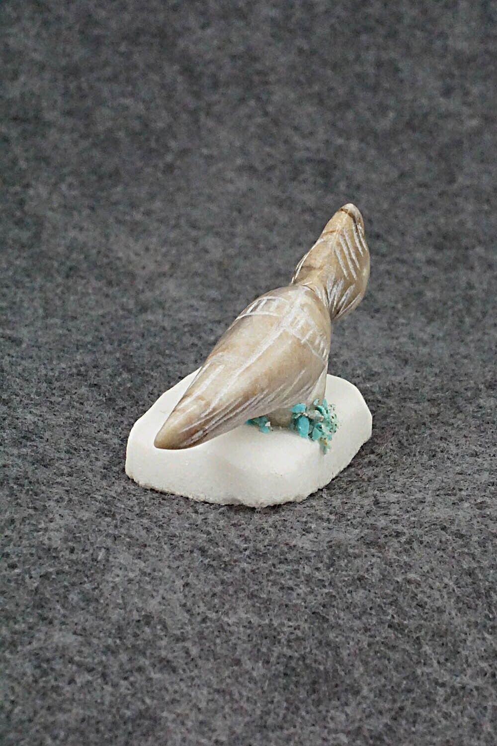 Roadrunner Zuni Fetish Carving - Daniel Chattin
