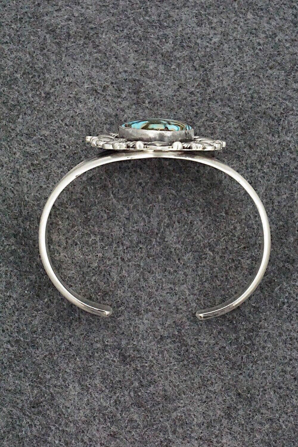 Turquoise & Sterling Silver Bracelet - Derrick Gordon