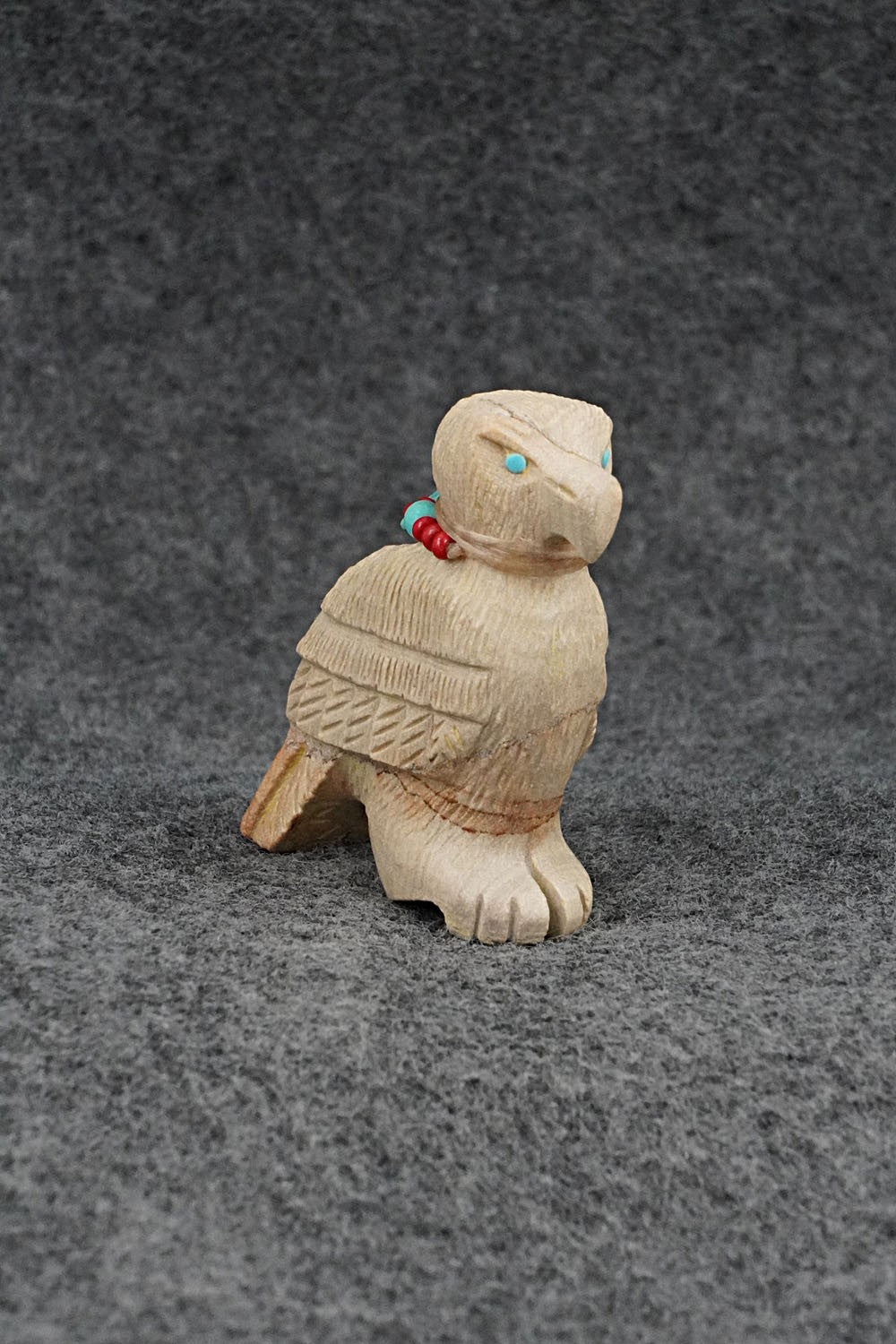 Eagle Zuni Fetish Carving - Douglas Martza