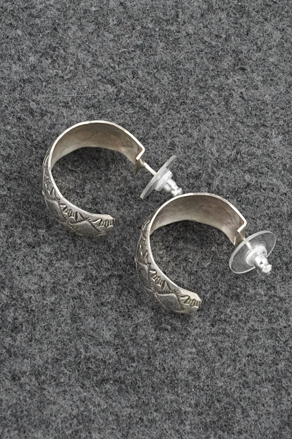 Sterling Silver Hoop Earrings - Nova Ashley