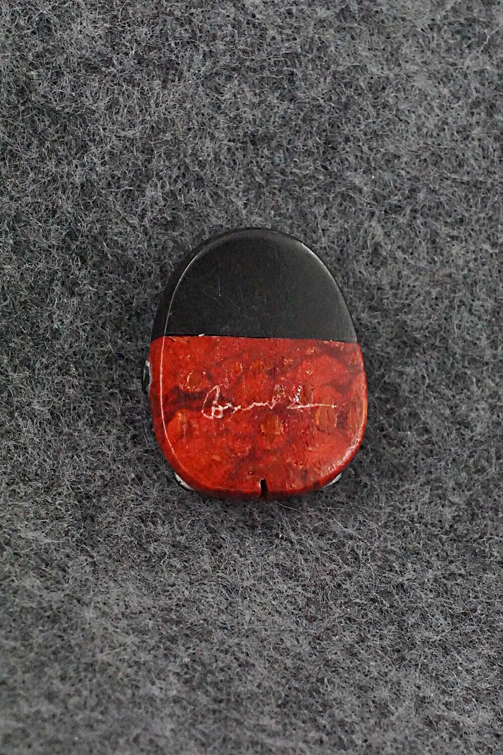 Ladybug Zuni Fetish Carving - Reynold Lunasee