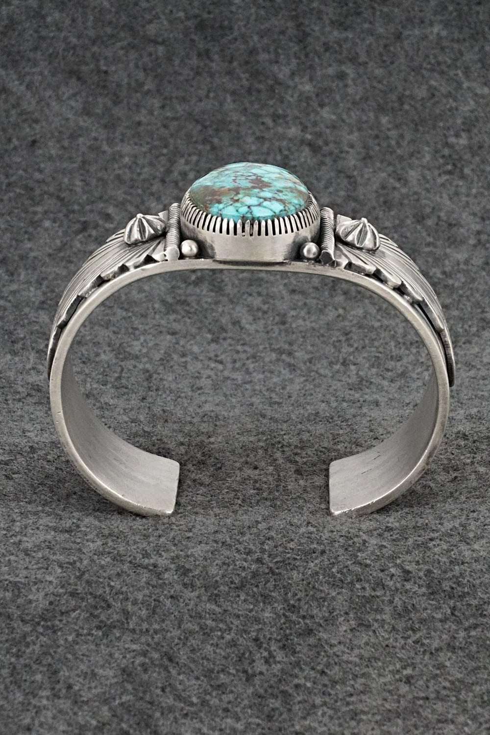 Turquoise & Sterling Silver Bracelet - Mark Yazzie