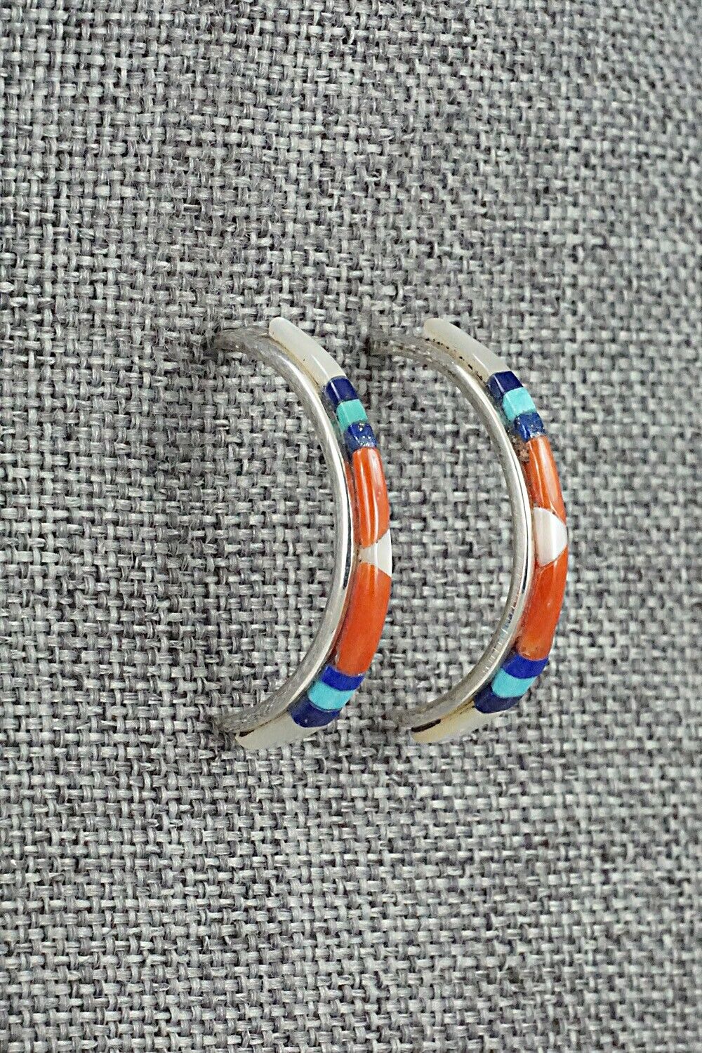 Multi-Stone & Sterling Silver Earrings - Jeannette Chavez