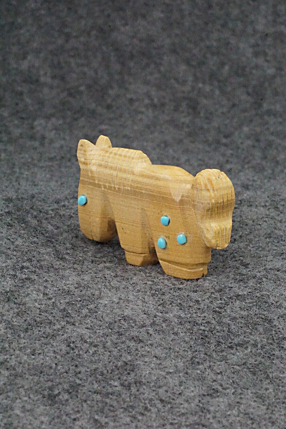 Horse Zuni Fetish Carving - Cody Chavez