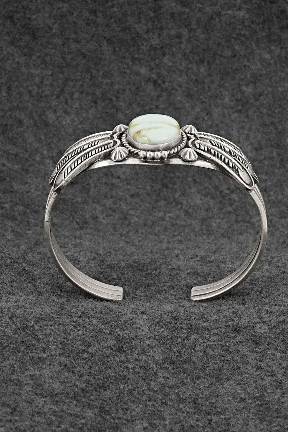 Variscite & Sterling Silver Bracelet - Daniel Benally