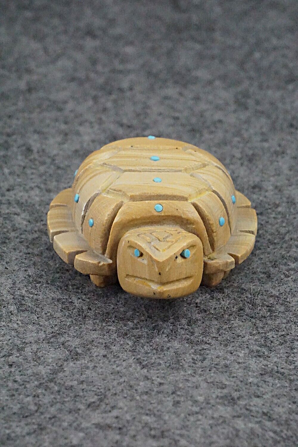 Tortoise Turtle Zuni Fetish Carving - Douglas Martza