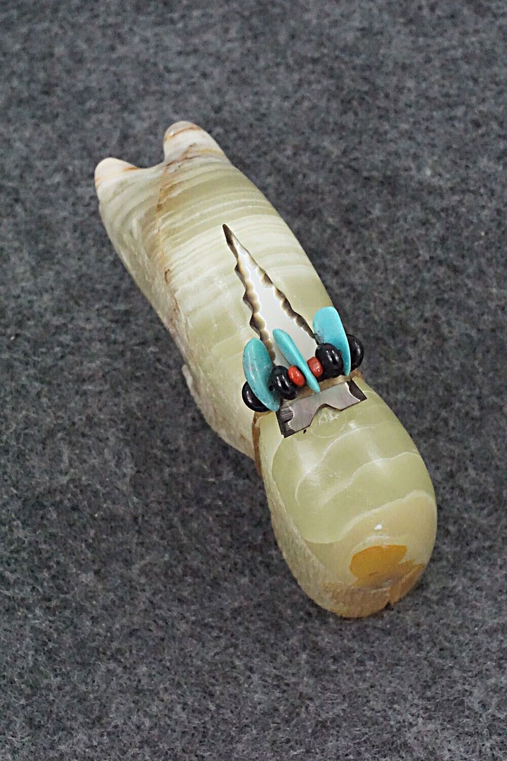 Bear Zuni Fetish Carving - Douglas Martza
