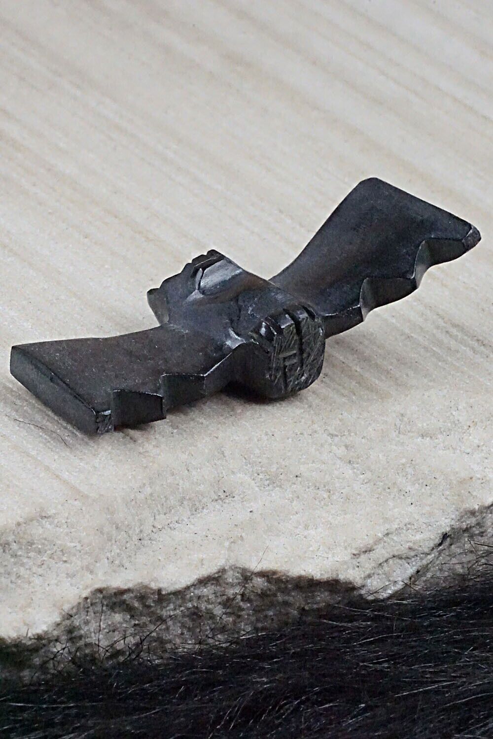Bat Zuni Fetish Carving - Tim Lementino