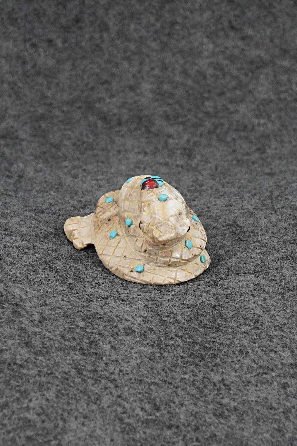 Snake Zuni Fetish Carving - Danette Laate
