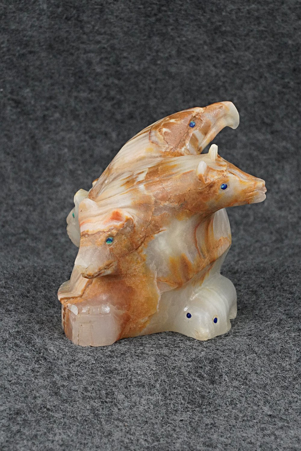Six Directions Zuni Fetish Carving - Lance Cheama