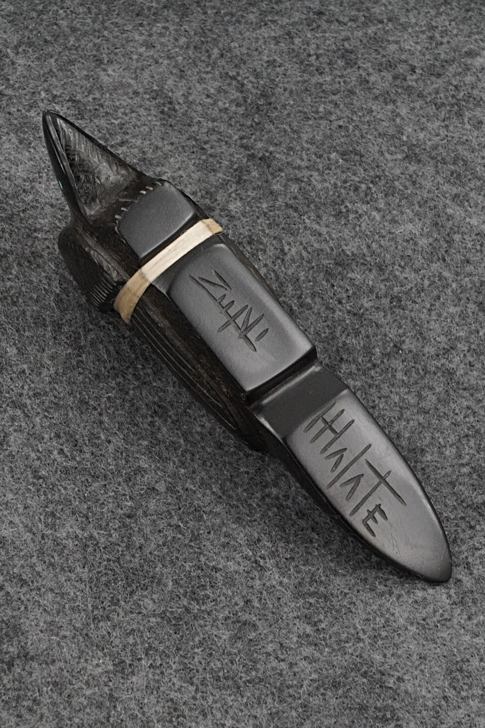 Crow Zuni Fetish Carving - Herb Halate