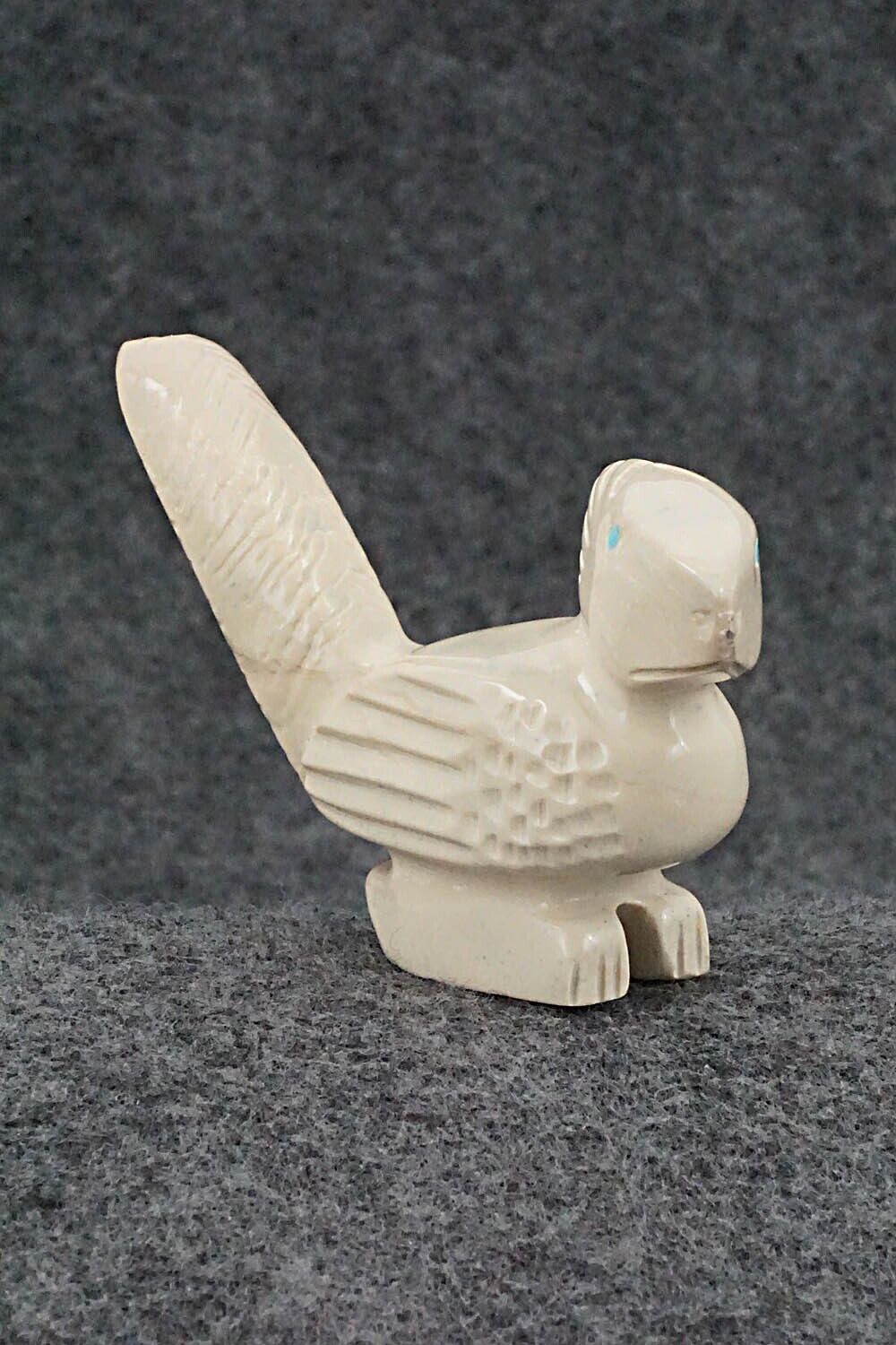 Roadrunner Zuni Fetish Carving - Gilbert Lonjose