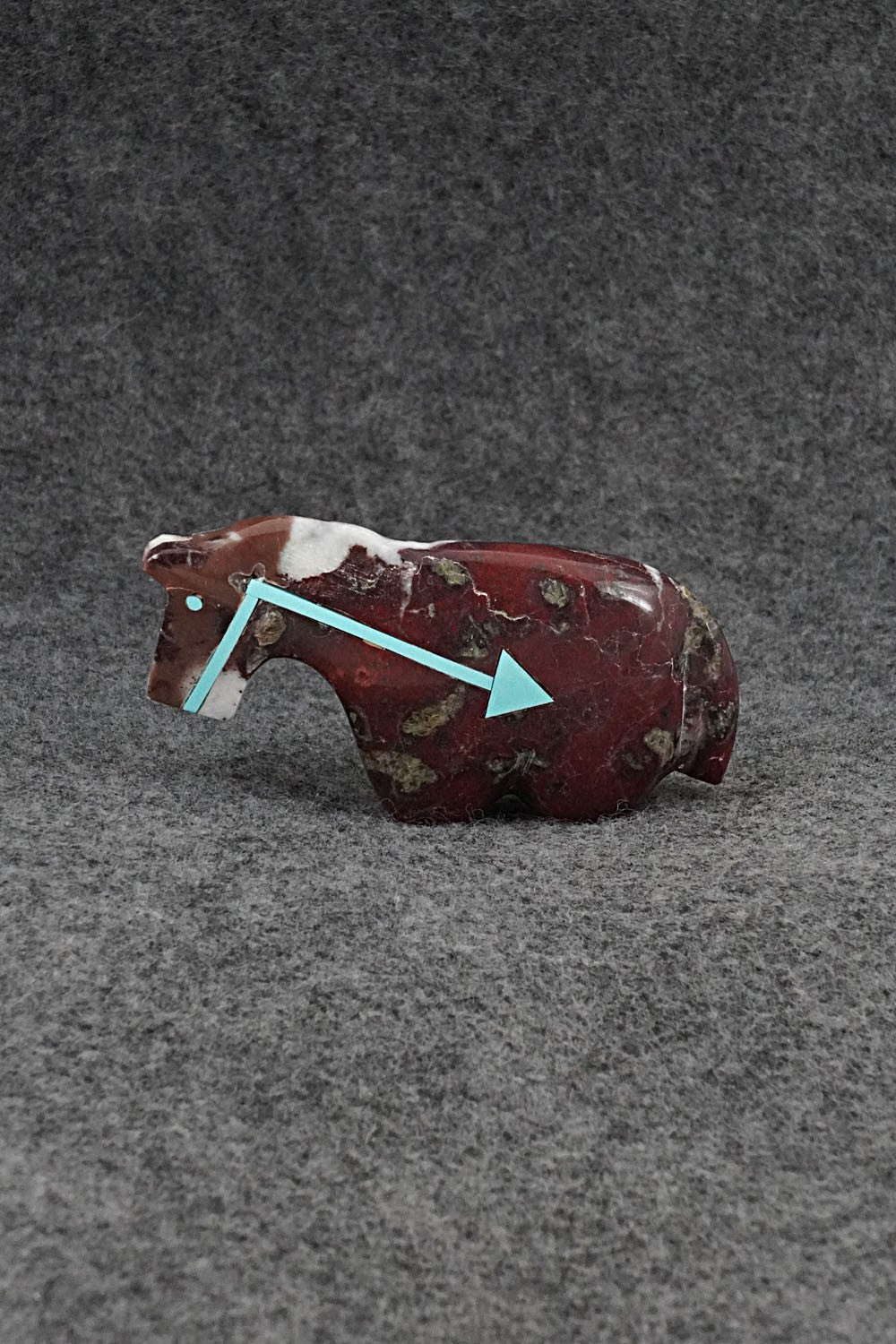 Horse Zuni Fetish Carving - Bernard Laiwakete