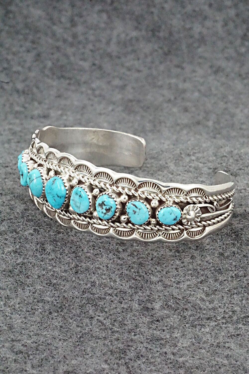 Turquoise & Sterling Silver Bracelet - Anthony Brown