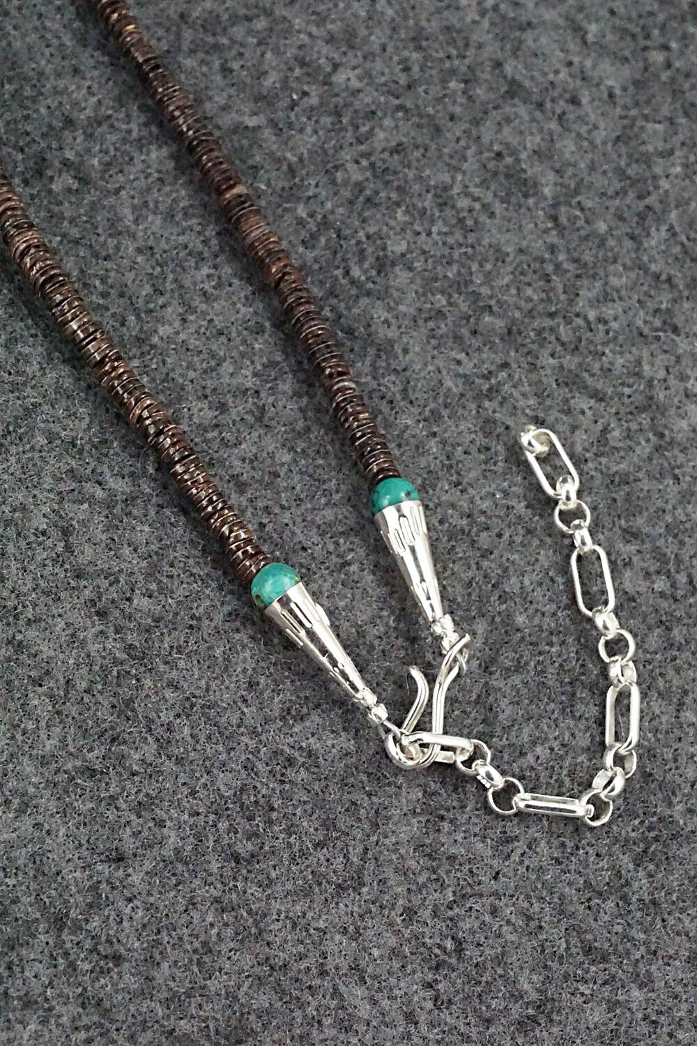 Multi-Stone and Sterling Silver Necklace - Helen Tsosie