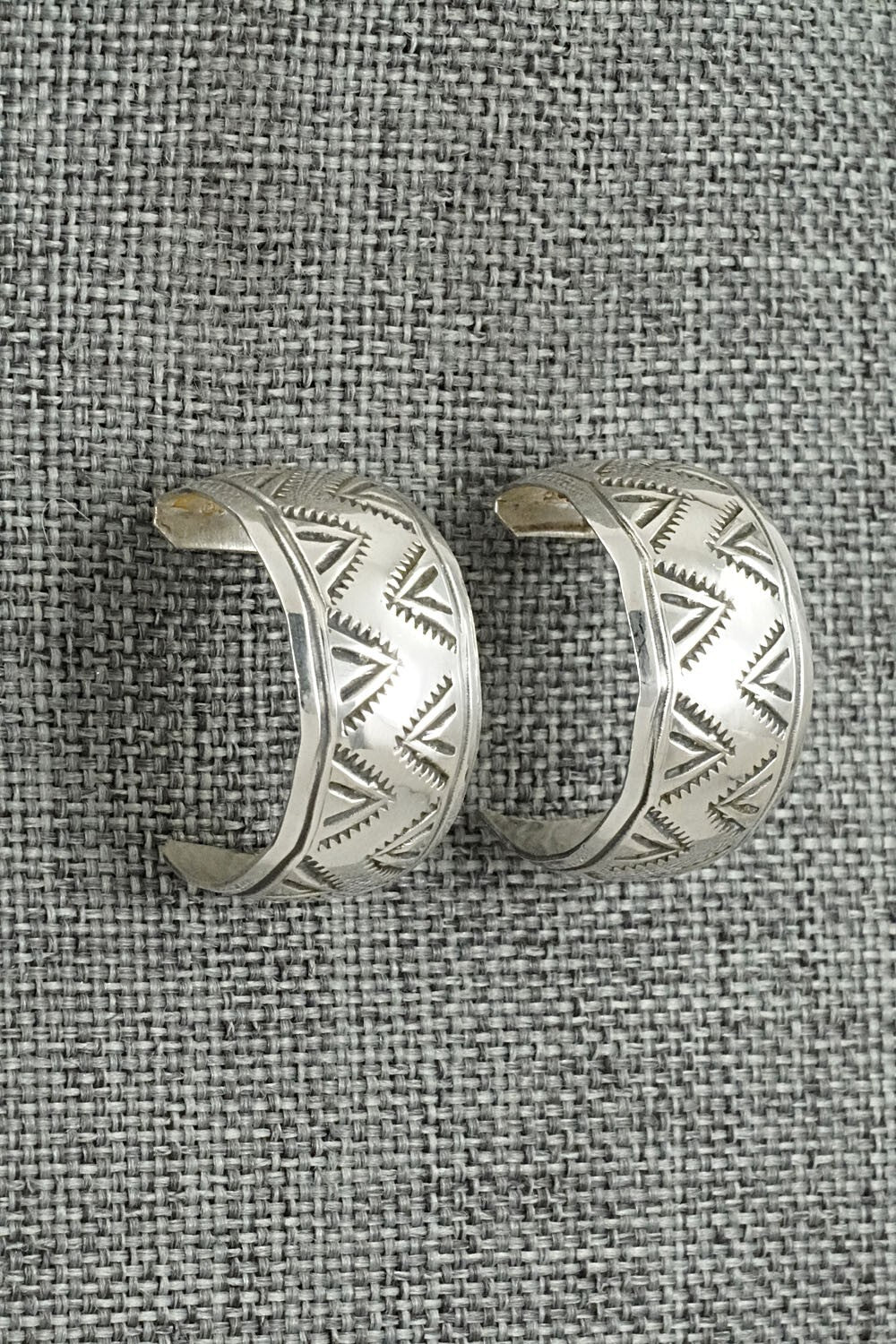 Sterling Silver Hoop Earrings - Nora Ashley