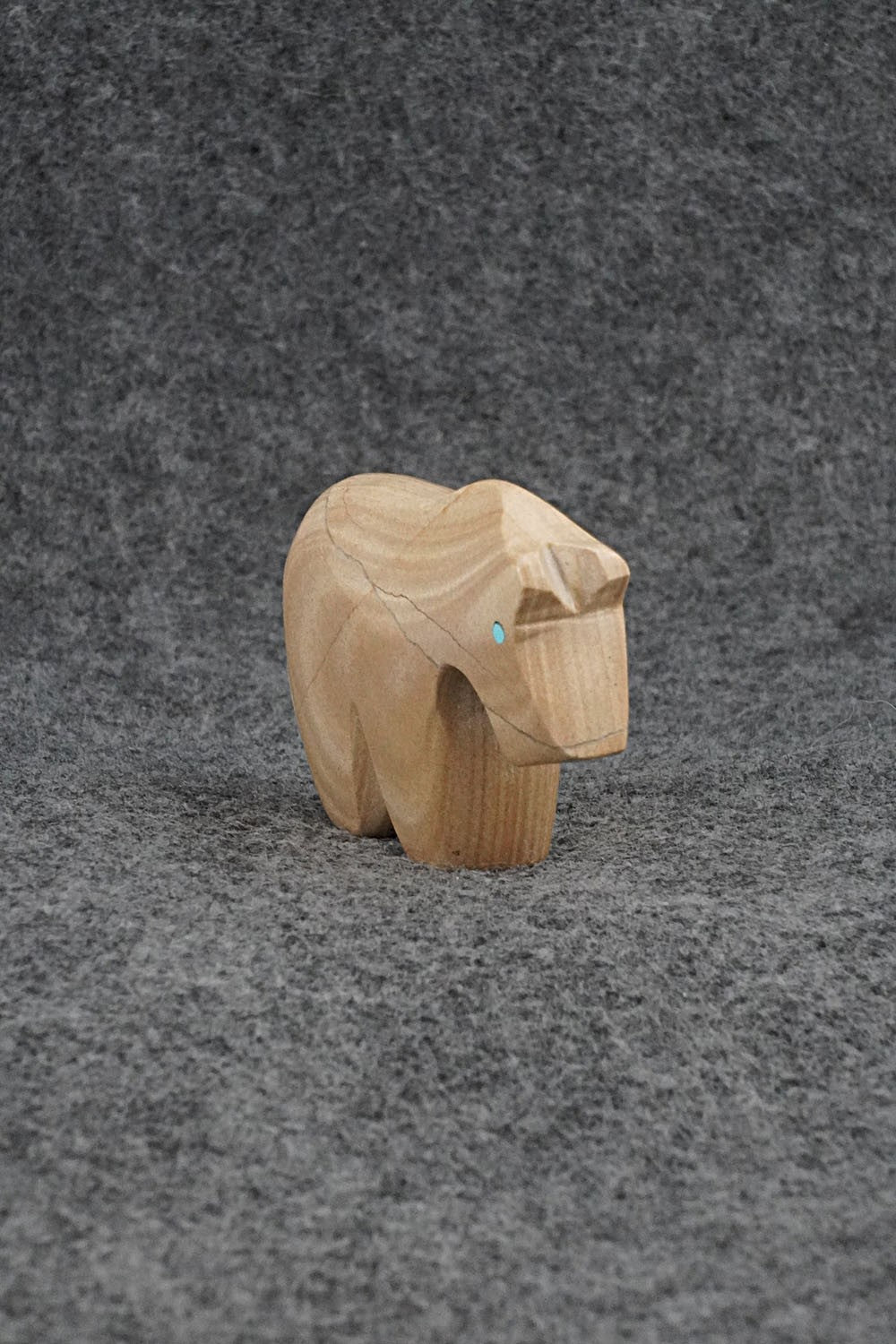 Horse Zuni Fetish Carving - Bernard Laiwakete