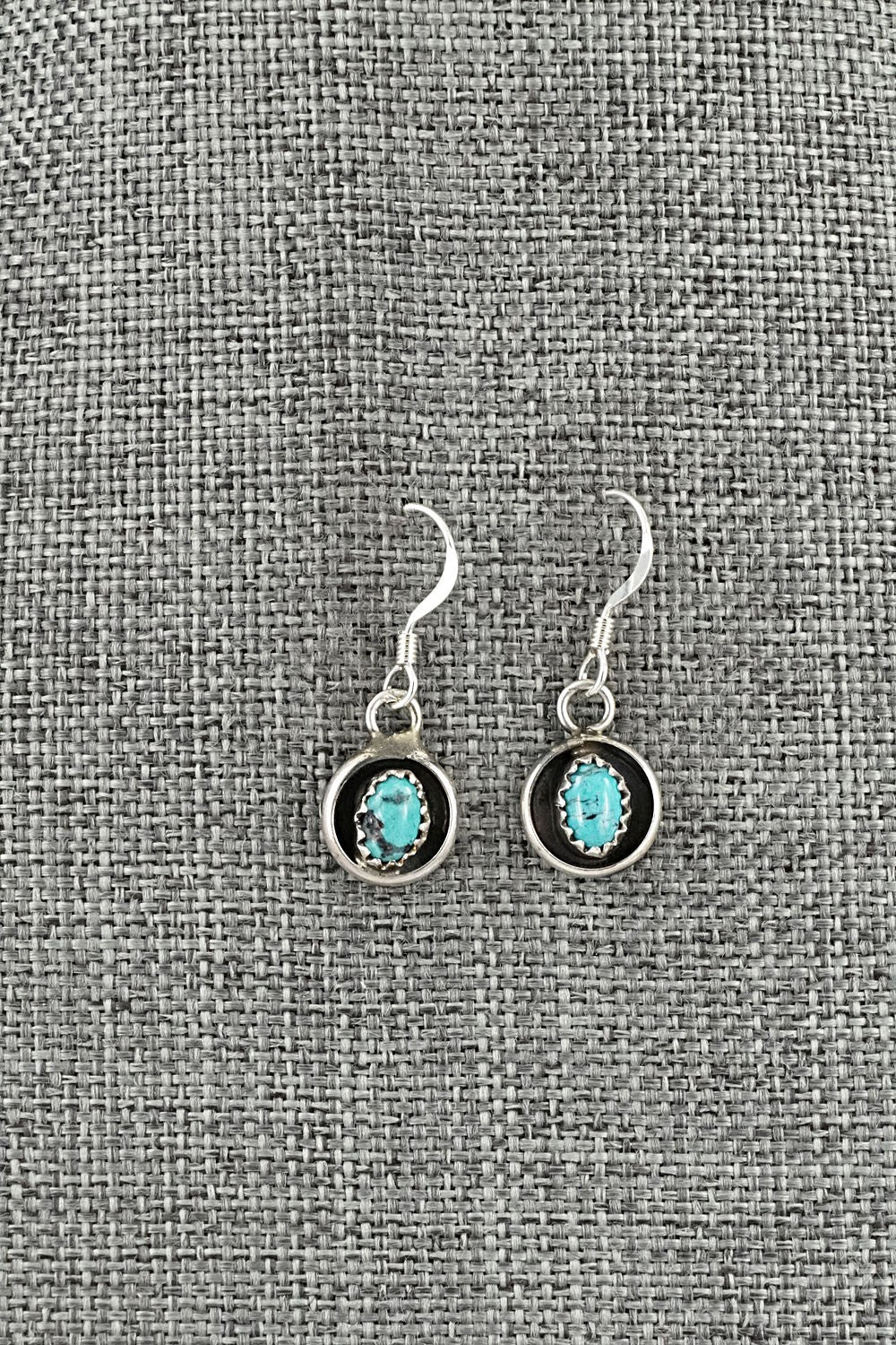 Turquoise & Sterling Silver Squash Blossom Set - Phil Garcia