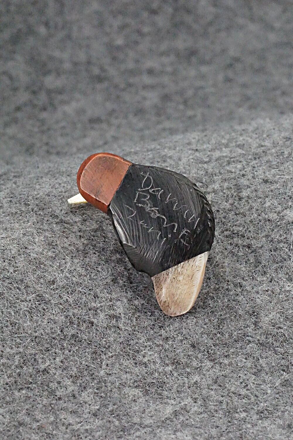 Duck Zuni Fetish Carving - Darrin Boone
