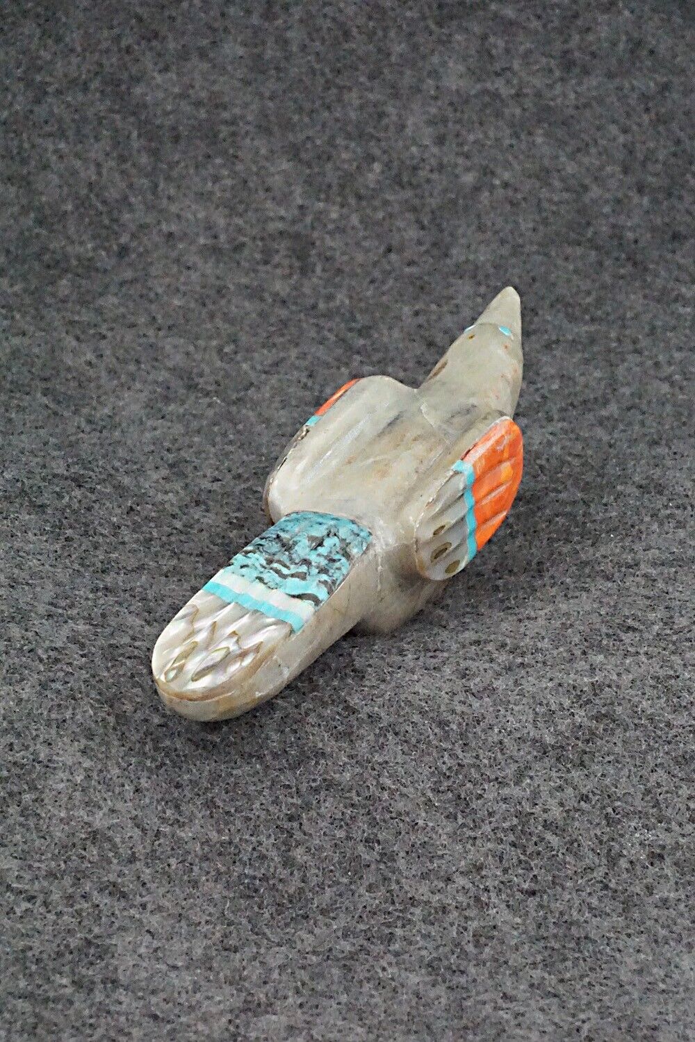 Bird Zuni Fetish Carving - Delvin Leekya