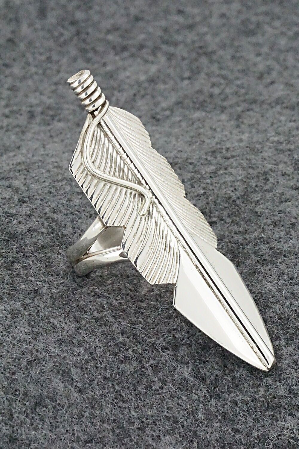 Sterling Silver Ring - Chris Charley - Size 8.25