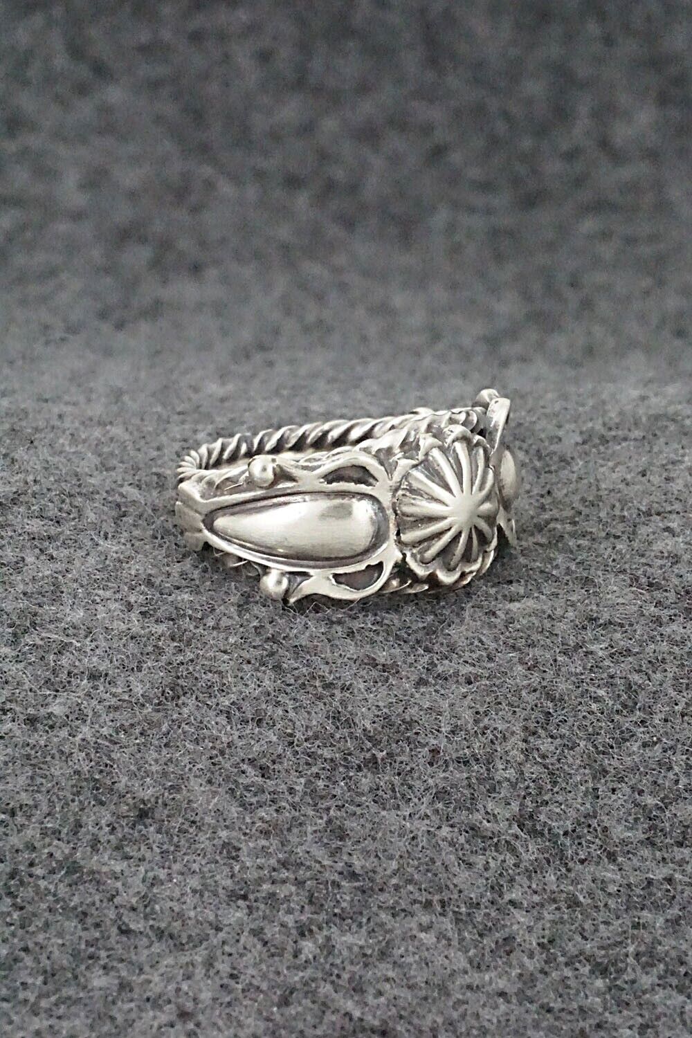 Sterling Silver Ring - Bobby Platero - Size 10