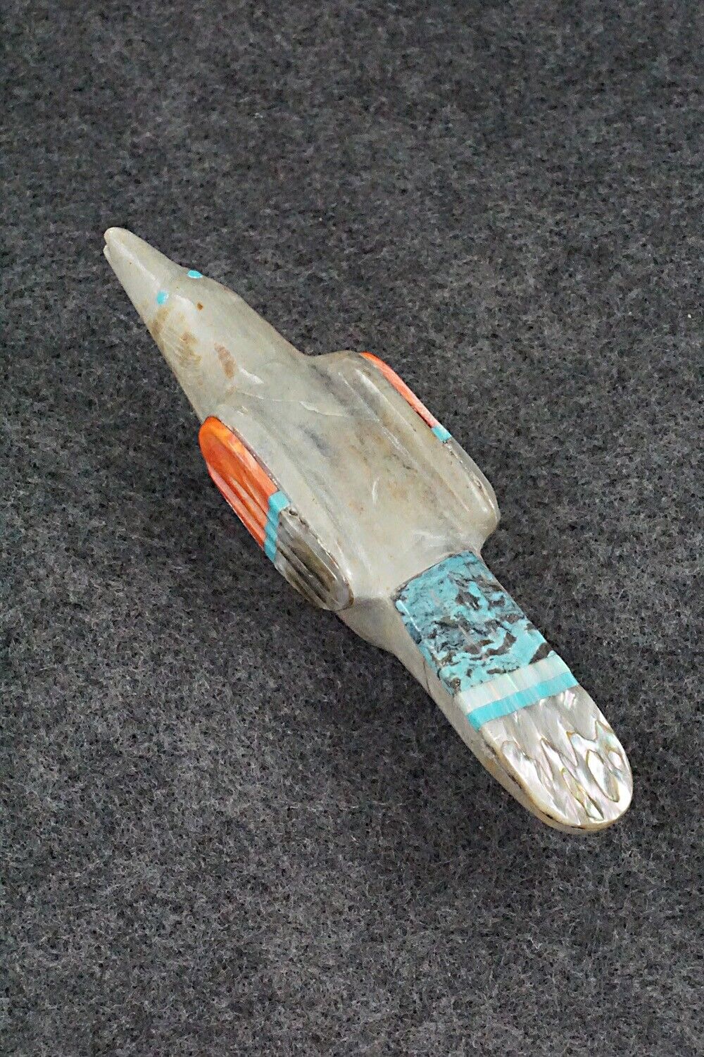 Bird Zuni Fetish Carving - Delvin Leekya