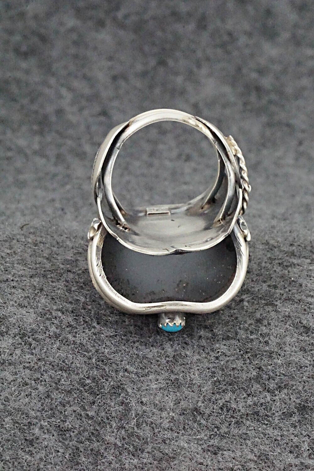 Turquoise & Sterling Silver Ring - Tim Yazzie - Size 9