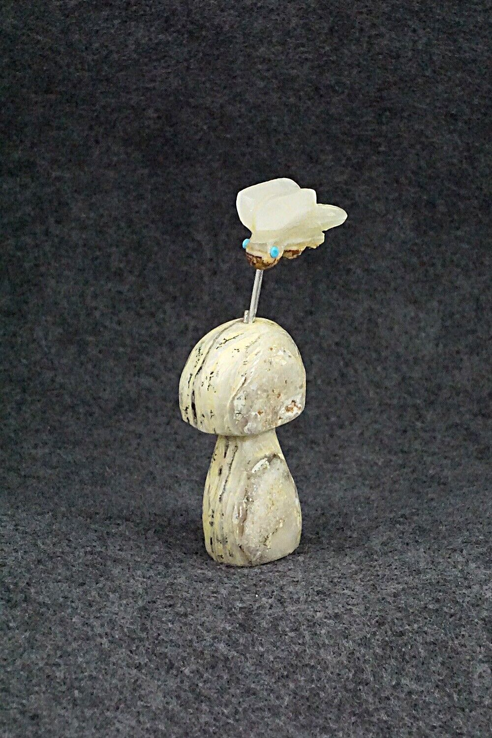 Hummingbird Zuni Fetish Carving - Cody Chavez