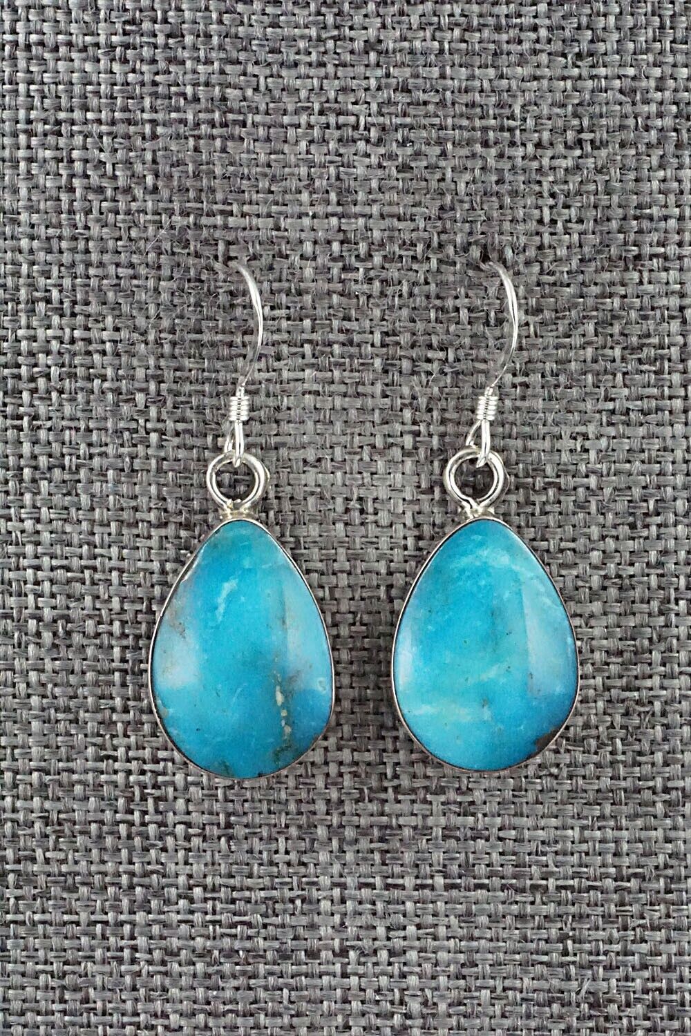 Turquoise & Sterling Silver Earrings - Sadie Jim