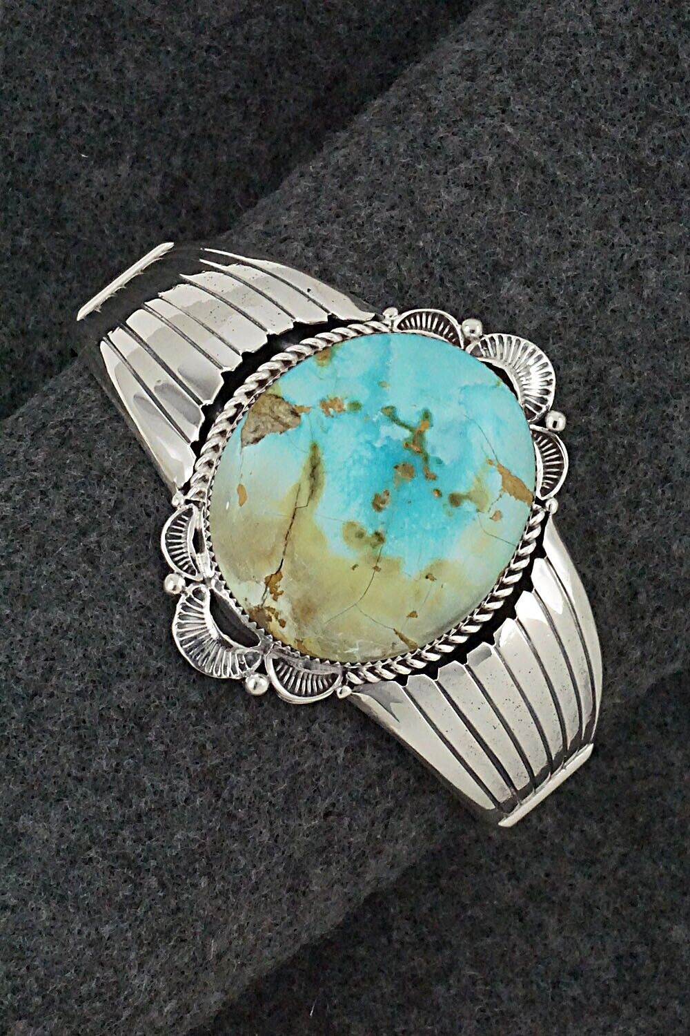Turquoise & Sterling Silver Bracelet - Anthony Brown