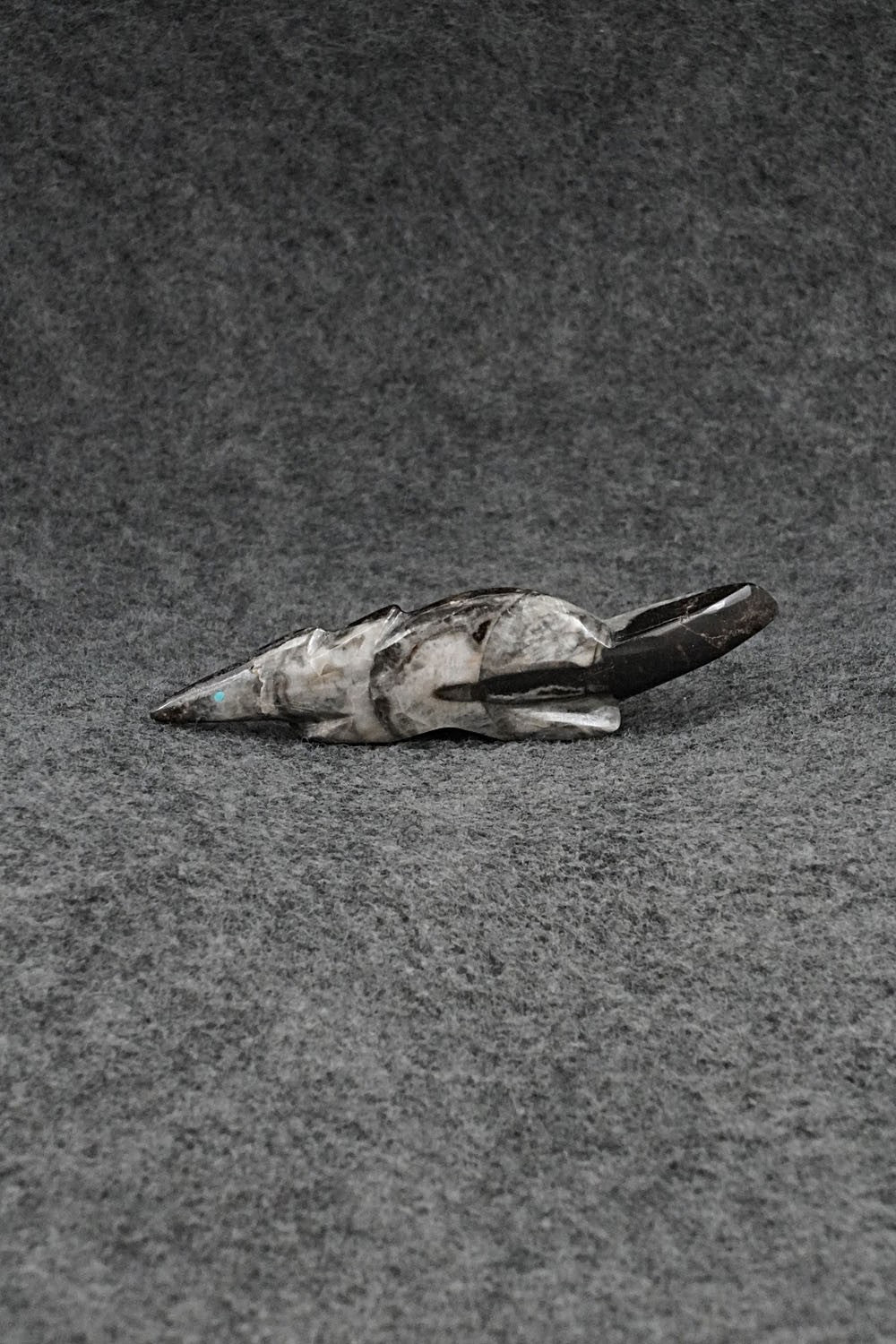 Roadrunner Zuni Fetish Carving - Abby Quam Panteah