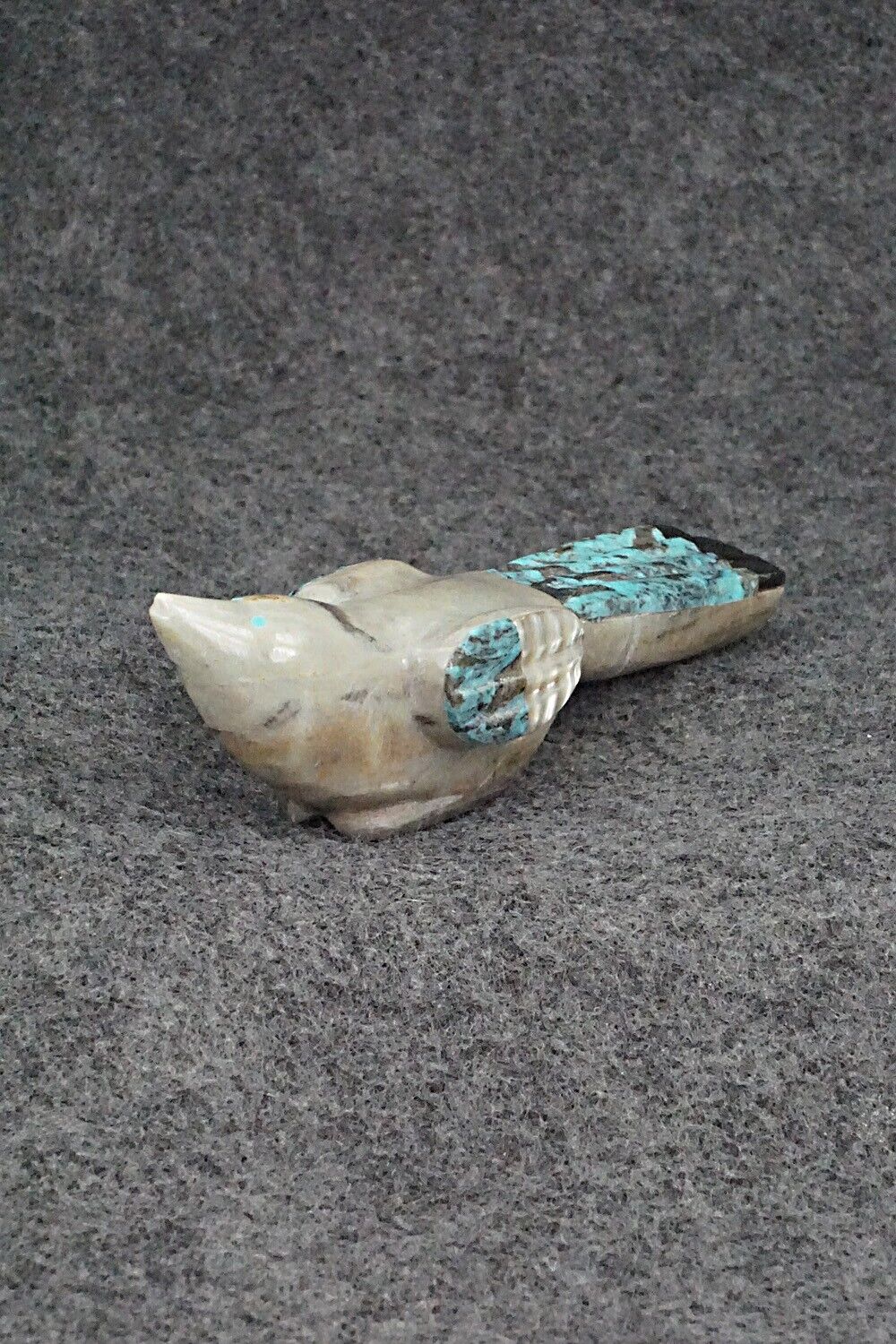 Bird Zuni Fetish Carving - Delvin Leekya