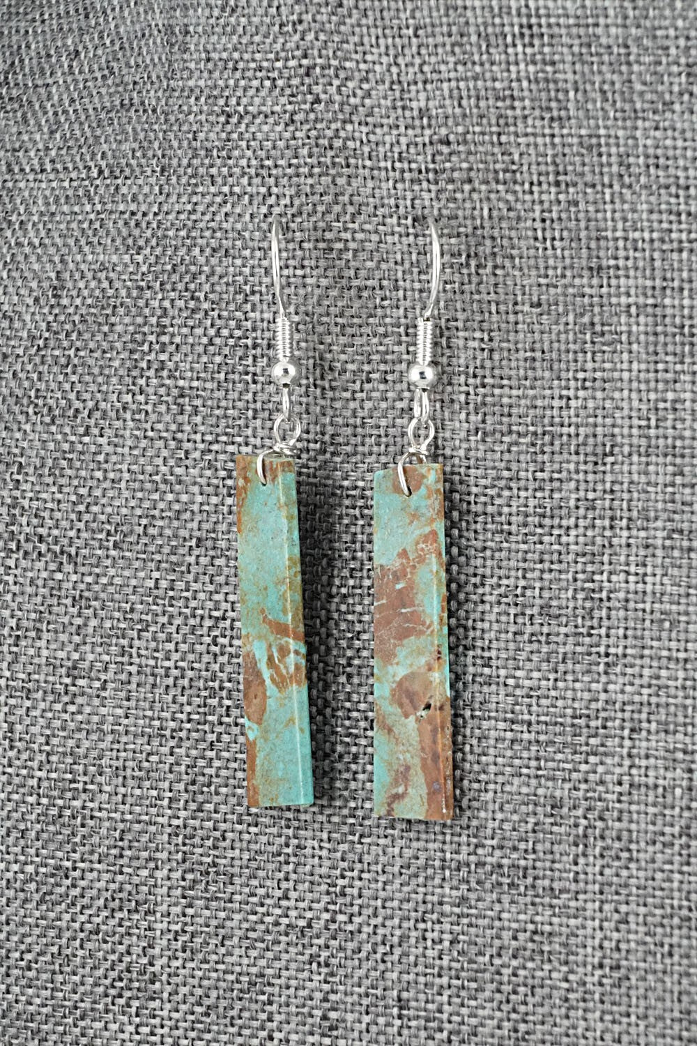 Turquoise & Sterling Silver Earrings - Tammy Nolcot