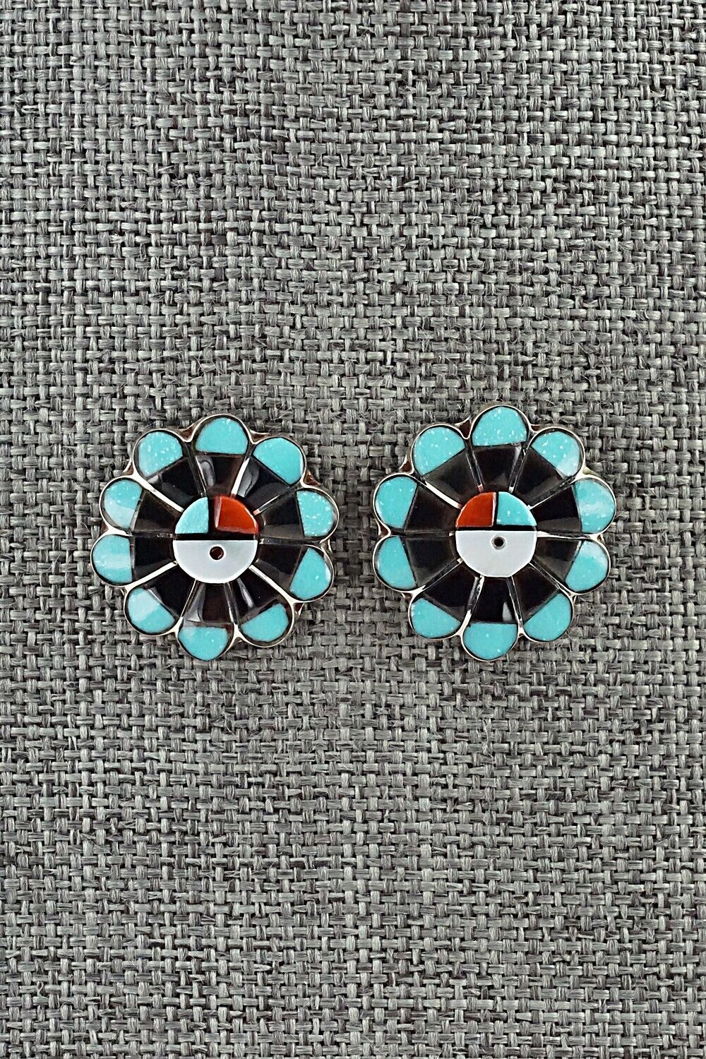 Multi Stone & Sterling Silver Earrings - Janice Lalio