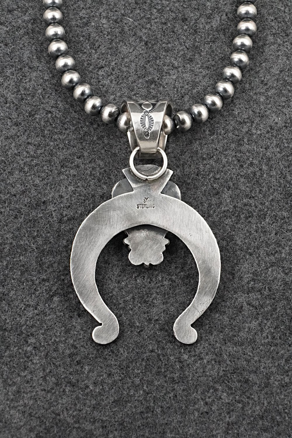 Turquoise & Sterling Silver Necklace - Samuel Yellowhair