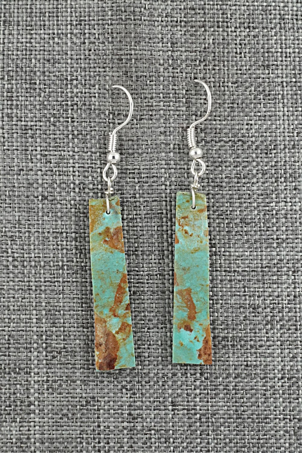 Turquoise & Sterling Silver Earrings - Tammy Nolcot