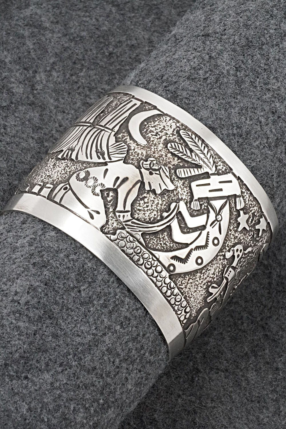 Sterling Silver Bracelet - Elaine Becenti