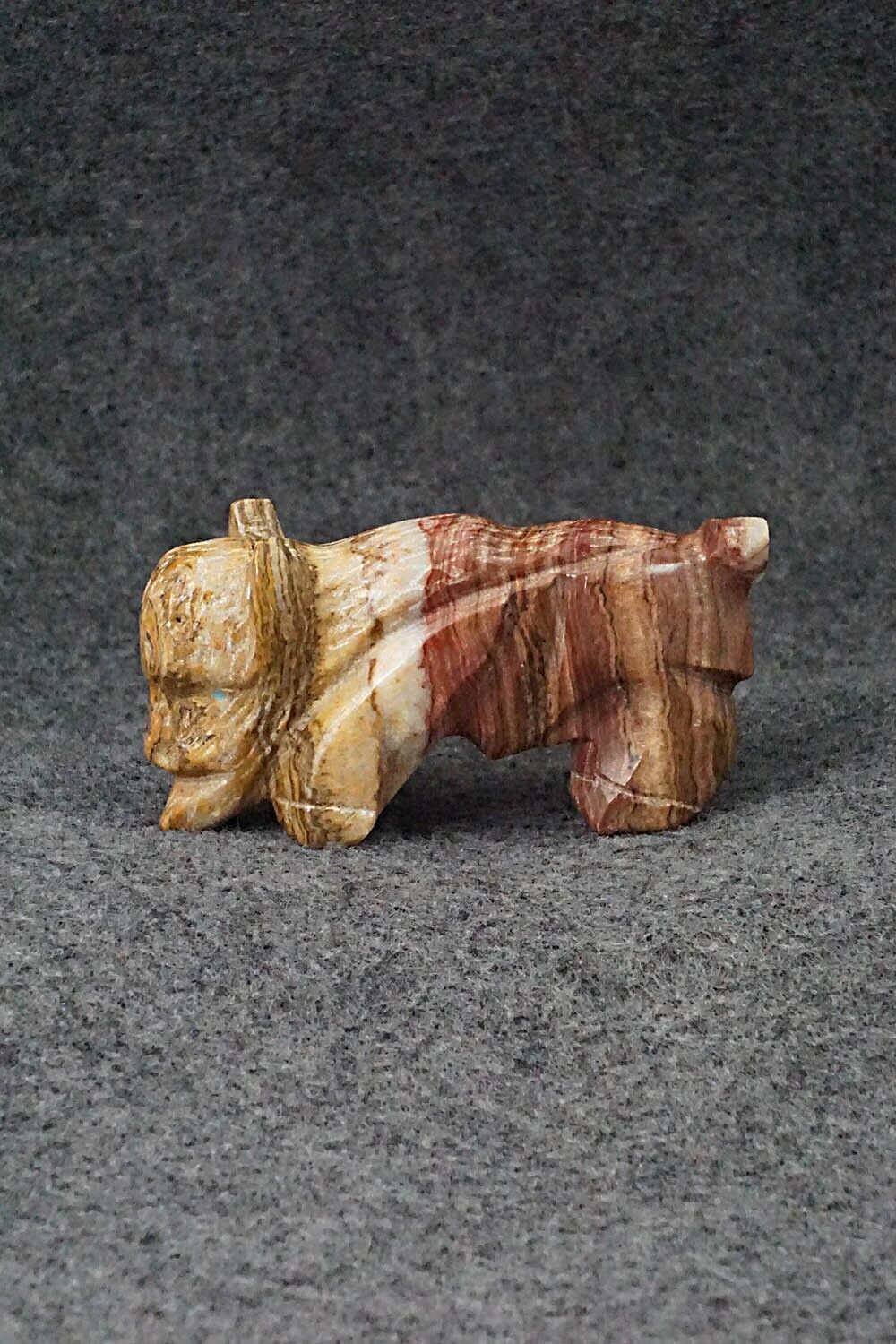 Buffalo Zuni Fetish Carving - Tony Mackel