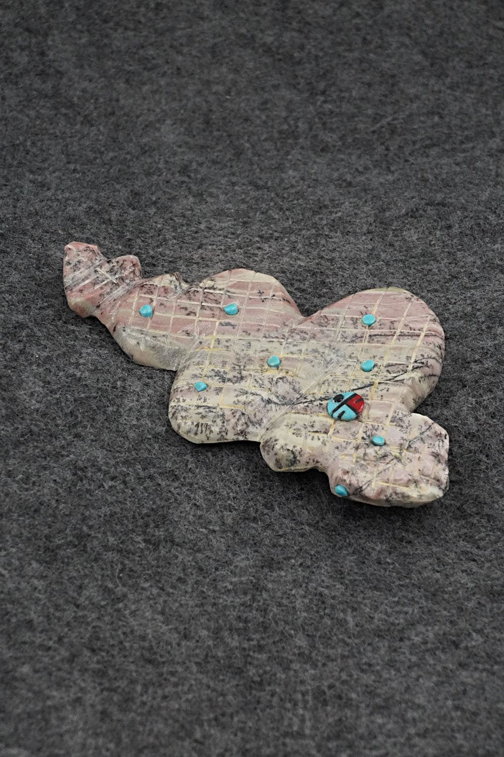 Rattle Snake Zuni Fetish Carving - Dannette Laate