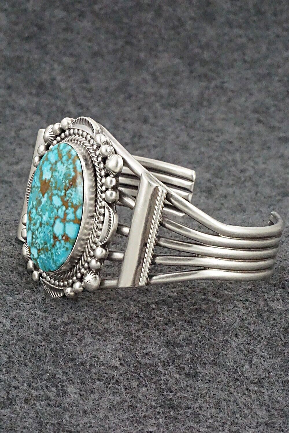 Turquoise & Sterling Silver Bracelet - Tom Lewis