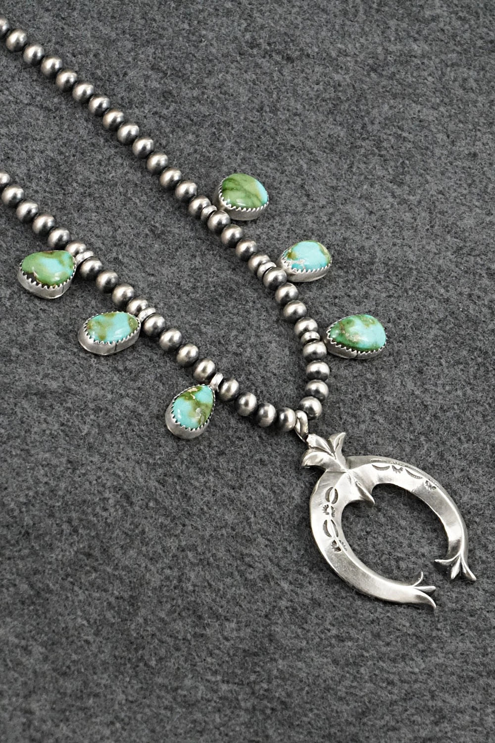 Turquoise & Sterling Silver Necklace - Latricia Largo