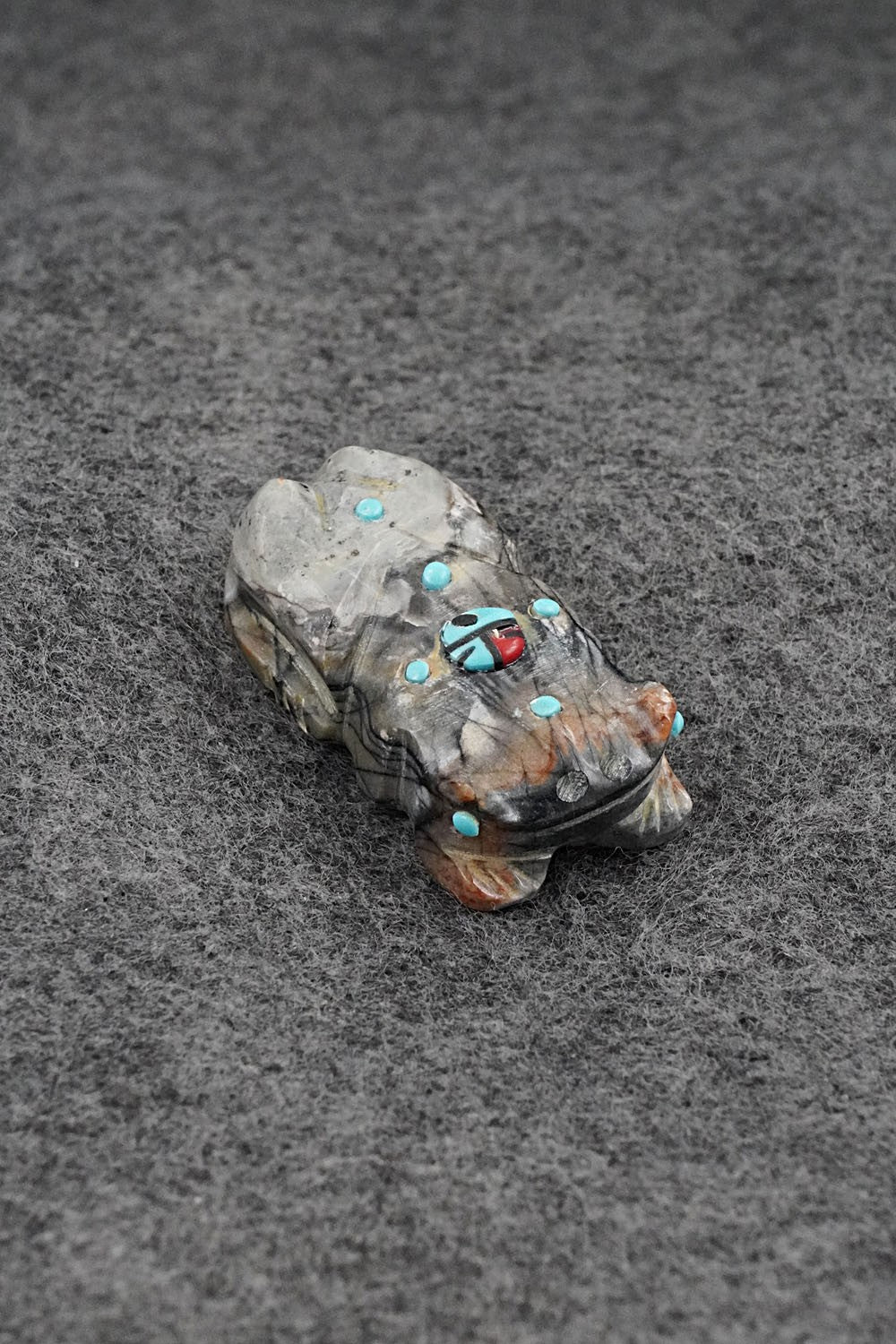 Frog Zuni Fetish Carving - Dannette Laate