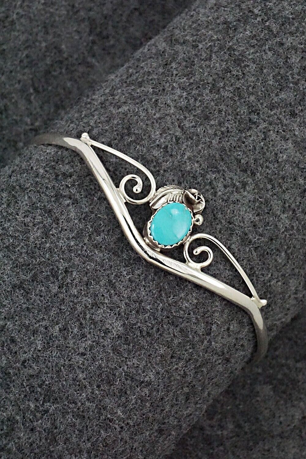 Turquoise & Sterling Silver Bracelet - Max Calladitto