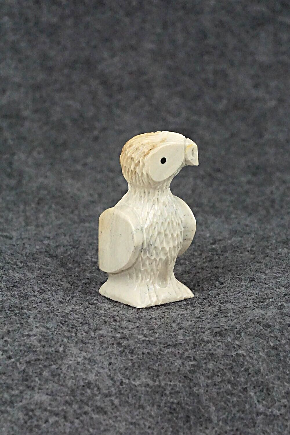 Owl Zuni Fetish Carving - Jesus Espino